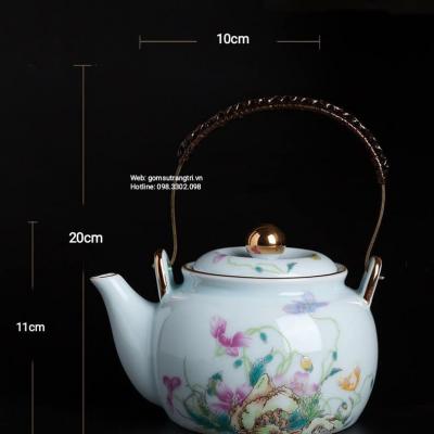 BỘ ẤM TRÀ BAO GỒM 8 MÓN